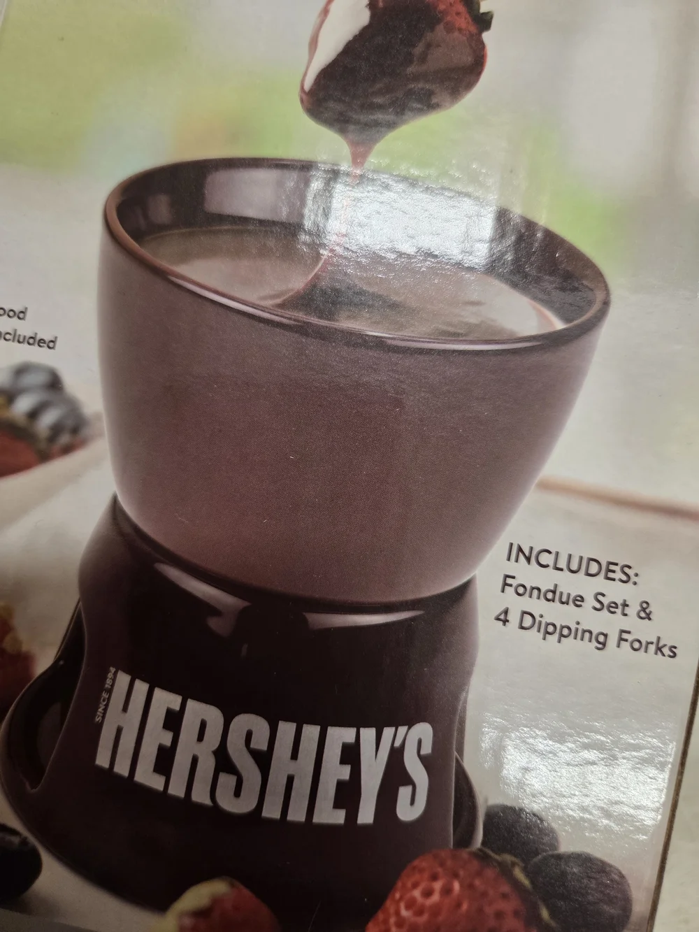 hershey chocolate fondue